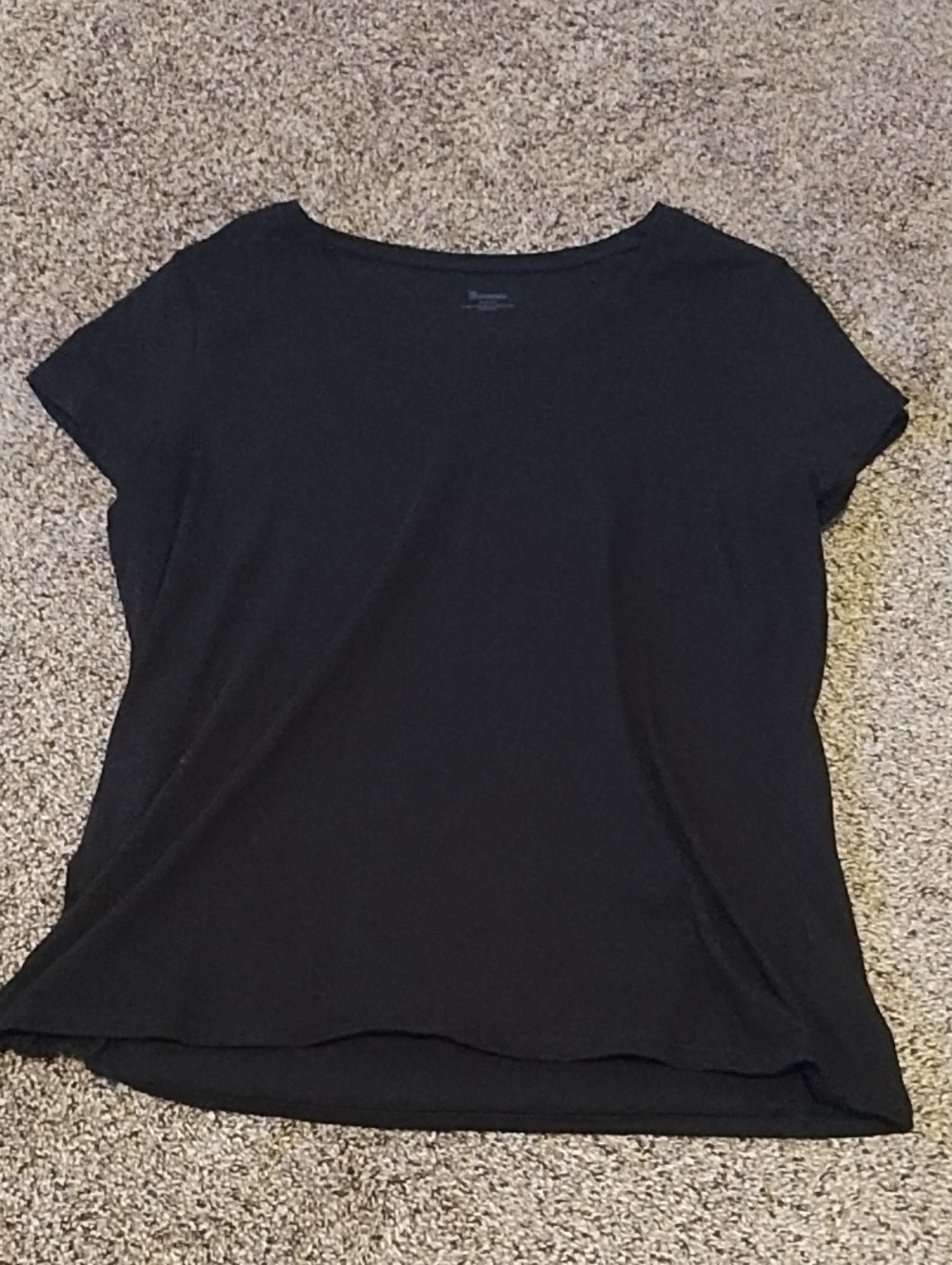 No Boundaries Black Short Sleeve Women's Tee - Casual Crewneck